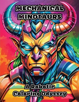 Paperback Mechanical Minotaurs: A Robotic Coloring Odyssey Book
