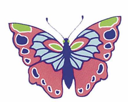 Paperback Shiny Butterflies Stickers Book