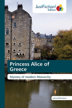 Paperback Princess Alice of Greece Book