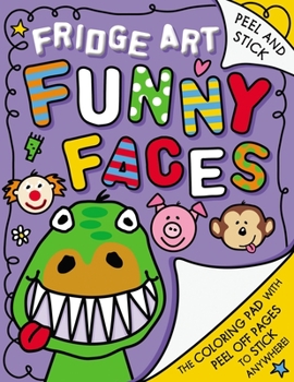 Paperback Fridge Art: Funny Faces Book