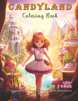 CandyLand Coloring book: Journey into Candyland - A Sweet Adventure for All Ages