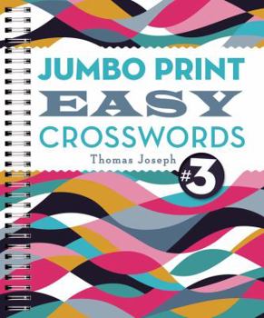 Paperback Jumbo Print Easy Crosswords #3 Book