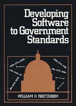 Hardcover Developing Software to Government Standards Book