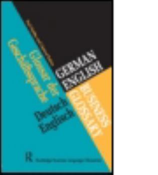 Paperback German/English Business Glossary Book