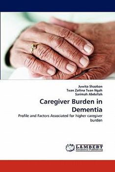 Paperback Caregiver Burden in Dementia Book