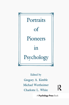 Hardcover Portraits of Pioneers in Psychology Book