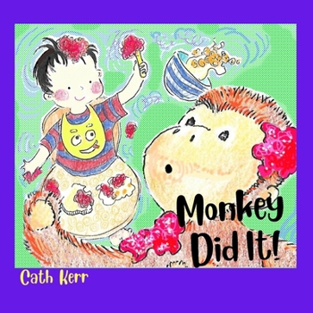 Paperback Monkey Did It! Book