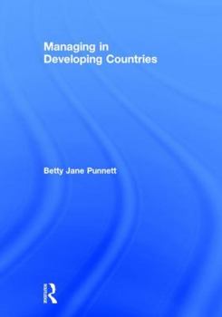 Hardcover Managing in Developing Countries Book