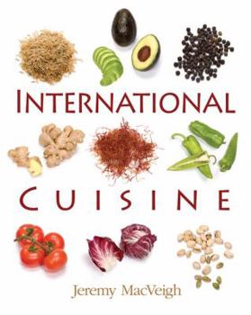 Hardcover International Cuisine Book