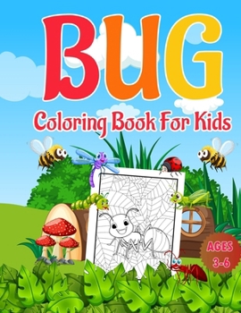 Paperback Bug: Coloring Book For Kids Book