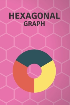 Paperback Hexagonal Graph: Hexagonal Graph Notebook / Journal - Organic Chemistry / Mathematics / Physics - 120 pages SMALL Hexagonal Graph Paper Book