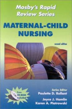 Paperback Mosby's Rapid Review Series: Maternal-Child Nursing [With CDROM] Book