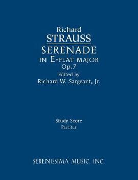 Paperback Serenade in E-flat major, Op.7: Study score Book