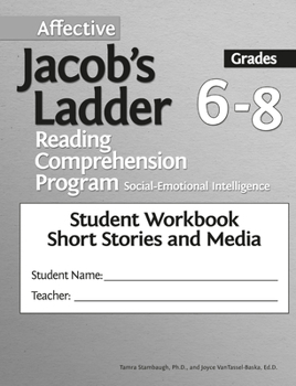 Paperback Affective Jacob's Ladder Reading Comprehension Program: Grades 6-8, Student Workbooks, Short Stories and Media (Set of 5) Book