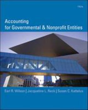 Hardcover Accounting for Governmental and Nonprofit Entities Book