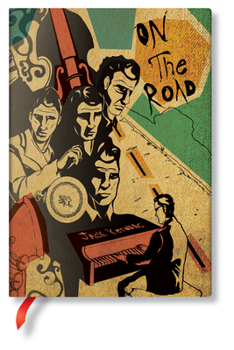 Misc. On the Road MIDI Lined Softcover Journal, 176pg, 100gsm, Jack Kerouac by Paperblanks (Jack Kerouac) Book