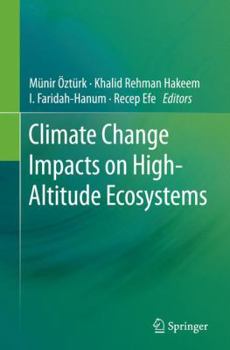 Paperback Climate Change Impacts on High-Altitude Ecosystems Book