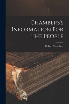 Paperback Chambers's Information For The People Book