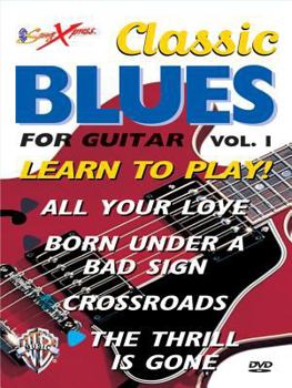 Hardcover Songxpress Classic Blues, Vol 1: DVD Book