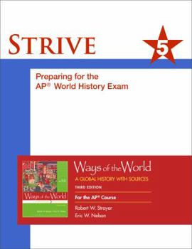 Paperback Strive for a 5 for Ways of the World for Ap(r) Book