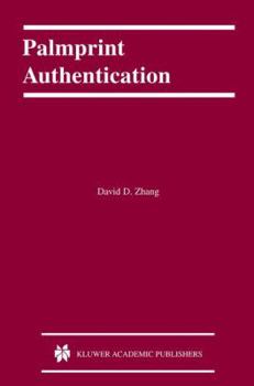 Paperback Palmprint Authentication Book