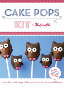 Paperback Cake Pops Kit Book