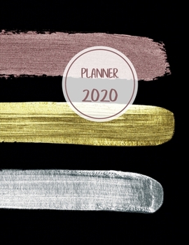 Planner 2020: Monthly and Weekly Planner. Week on 1 page. Start your week with weekly Focus, Tasks, To-Dos. Monday start week. 11.0" x 8.5" (Letter ... silver, bronze, look. Soft matte cover).