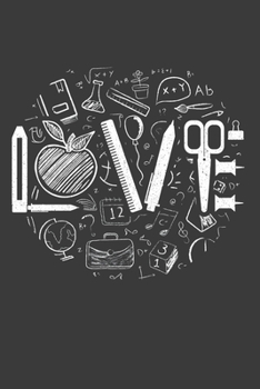 Paperback Love: Jahres-Kalender f?r das Jahr 2020 Terminplaner f?r Lehrer Organizer [German] Book