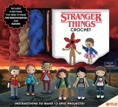 Paperback Stranger Things Crochet Book