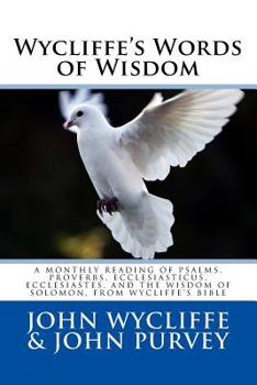 Paperback Wycliffe's Words of Wisdom Book