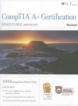 Spiral-bound CompTIA A+ Certification Student Manual: Essentials Book