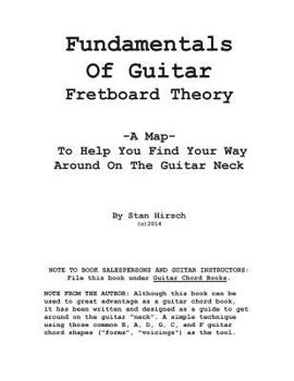 Paperback Fundamentals of guitar fretboard theory Book