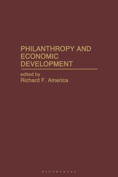 Paperback Philanthropy and Economic Development Book