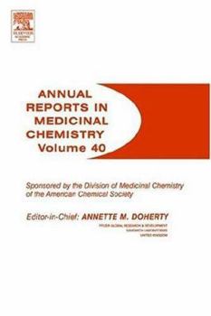 Paperback Annual Reports in Med Chem Vol40 Book