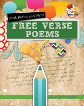 Hardcover Read, Recite, and Write Free Verse Poems Book