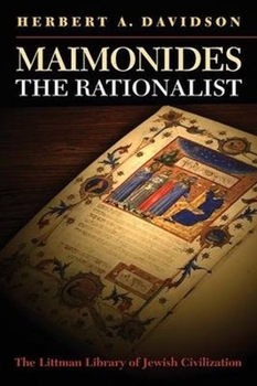 Paperback Maimonides the Rationalist Book