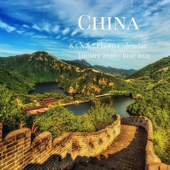 China 8.5 X 8.5 Photo Calendar January 2020 - June 2021: 18 Monthly Mini Picture Book| Cute 2020-2021 Year Blank At A Glance Monthly Colorful Desk ... (Awesome Country Photograph Desk Calendars)