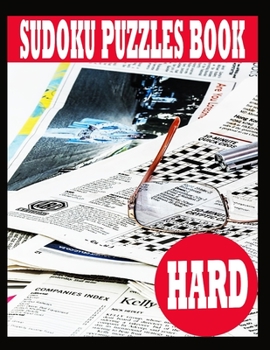 Paperback Sudoku Puzzle Book: Hard Sudoku Puzzle Book including Instructions and answer keys - Sudoku Puzzle Book for Adults Book