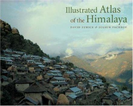 Hardcover Illustrated Atlas of the Himalaya Book