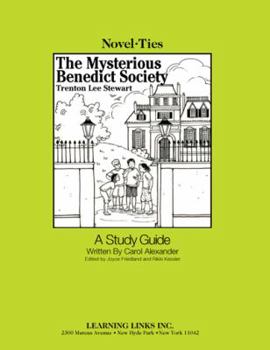 Paperback Mysterious Benedict Society: Novel-Ties Study Guide Book
