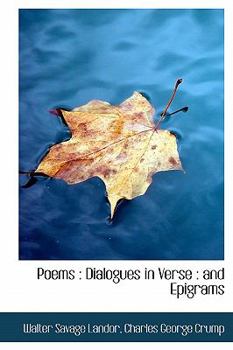 Poems : Dialogues in Verse