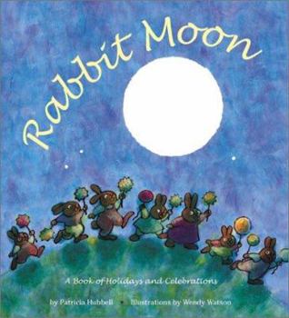 Hardcover Rabbit Moon Book