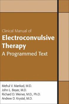 Paperback Clinical Manual of Electroconvulsive Therapy Book