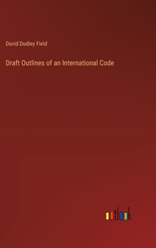 Hardcover Draft Outlines of an International Code Book