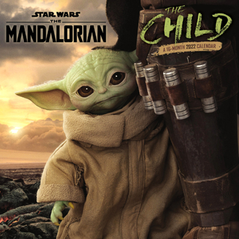 Calendar 2022 Star Wars Mandalorian - The Child Mini Book