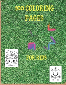 Paperback 100 Coloring Pages Book