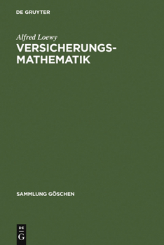 Hardcover Versicherungsmathematik [German] Book