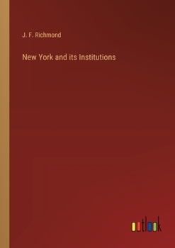 Paperback New York and its Institutions Book