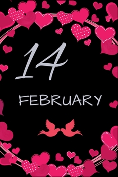 Paperback 14 February the valentine day: amazing valentine gift Book