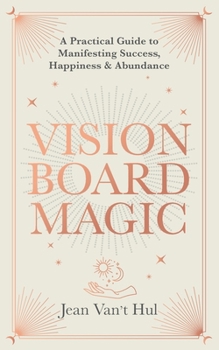 Paperback Vision Board Magic Book